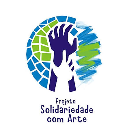 Logo de Projeto Solidariedade com arte